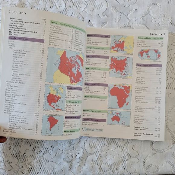 Canadian Oxford World Atlas 6th Edition Quentin H. Stanford General Edition - Picture 6 of 6